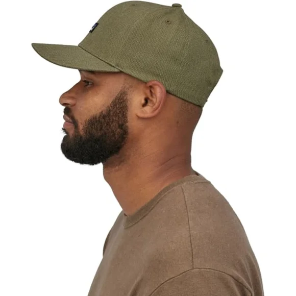 Patagonia Ton She's Logo Hat Fairly Fatigue Green Cap - Picture 4 of 10